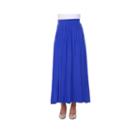 White Mark Elastic Waist Maxi Skirt