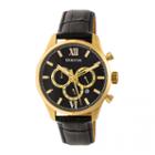 Heritor Unisex Black Strap Watch-herhr6803