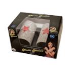 Dc Superhero - Wonder Woman Super Deluxe Rhinestone Cuffs In A Box