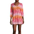 Porto Cruz Ombre Burnout Dress