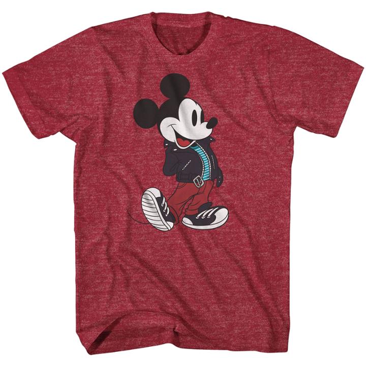 Disney Collection Rocker Mickey Mouse Crewneck Tee