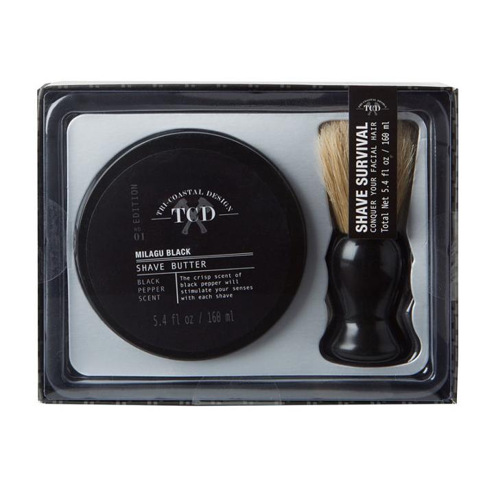 Tri-coastal Design 2 Piece Shave Set With Brush