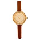 Bertha Madison Womens Brown Strap Watch-bthbr6705