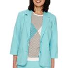 Alfred Dunner Classic 3/4-sleeve Jacket