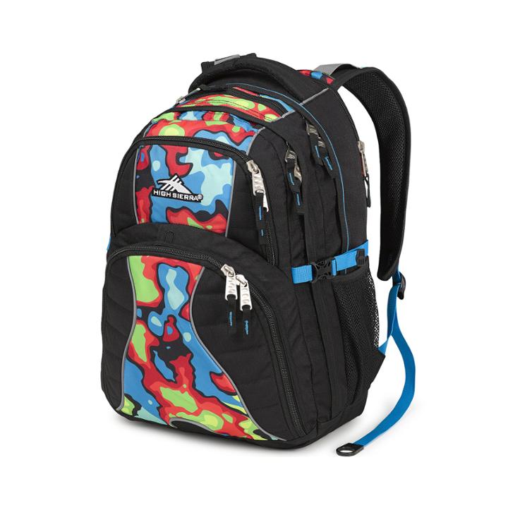 High Sierra Swerve Heat Map Backpack