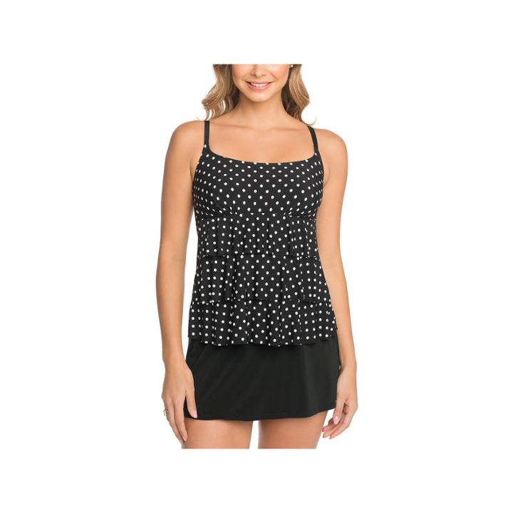 St. John's Bay Polka Dot Swim Dress