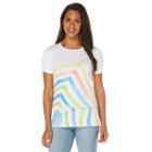 Rafaella Short Sleeve Crew Neck Graphic T-shirt