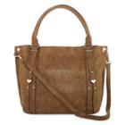 Louis Cardy Double Handle With Metal Tabs Tote Bag