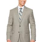 Stafford Brown Check Slim Fit Stretch Suit Jacket