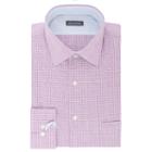 Van Heusen Air Stretch Reg Fit Long Sleeve Broadcloth Checked Dress Shirt