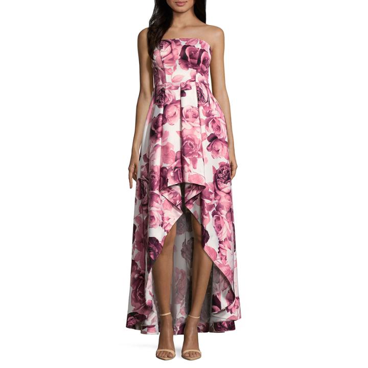 Speechless Sleeveless Floral Fit & Flare Dress-juniors