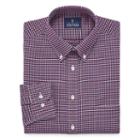 Stafford Stafford Wrinkle-free Oxford Big And Tall Long Sleeve Woven Gingham Dress Shirt