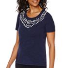 Sag Harbor The Mariner Short-sleeve Top