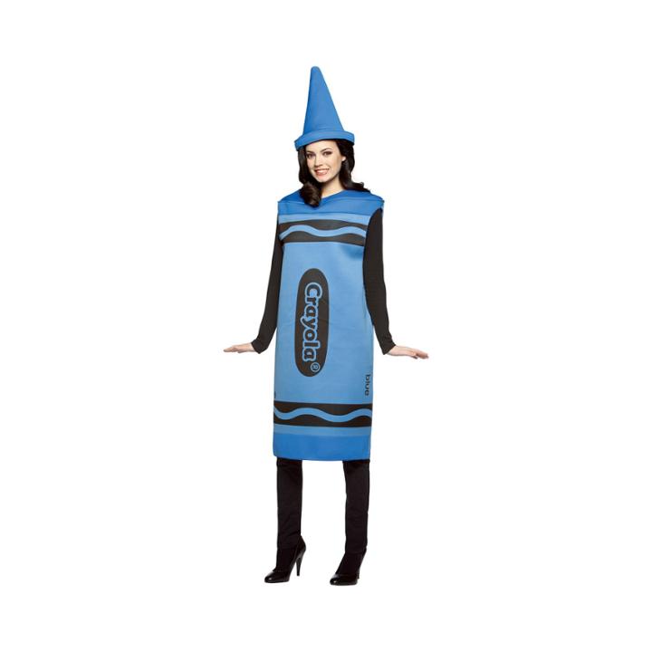 Blue Crayola Crayon Adult Costume