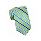 Stafford Sign Cedric Stripe Silk Tie - Extra Long