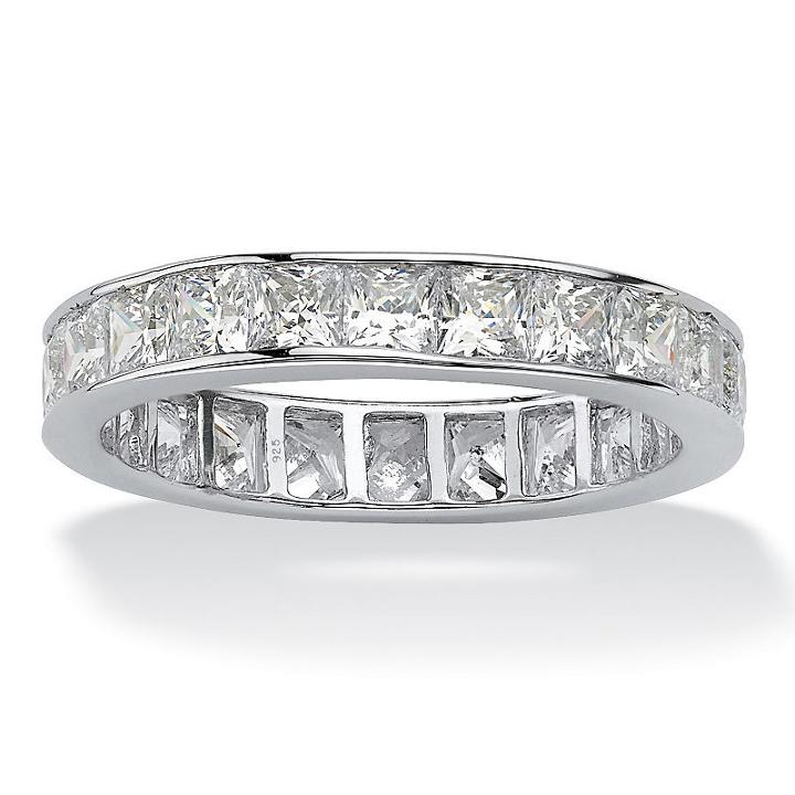 Diamonart Womens 5 1/4 Ct. T.w. White Cubic Zirconia Band