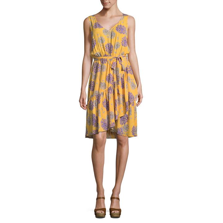 A.n.a. Floral Fit & Flare Dress
