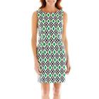 Alyx Sleeveless Print Sheath Dress