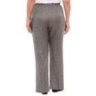 Alfred Dunner Silver Bells Classic Fit Pull-on Pants-plus