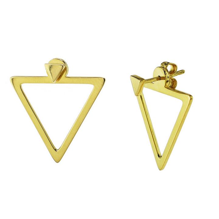 Sechic Triangle Earring Jackets