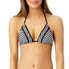 A.n.a Gingham Triangle Swimsuit Top