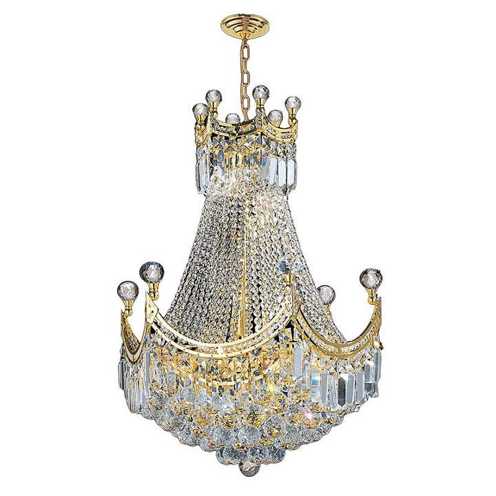 Empire Collection 9 Light Medium Round Chandelier