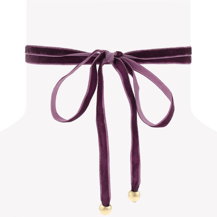 City Streets Womens Round Choker Necklace