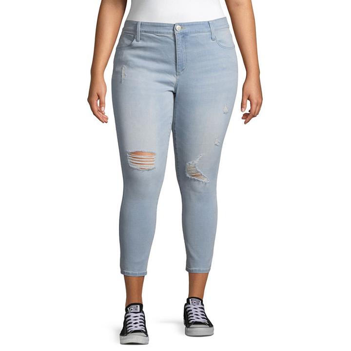 Boutique + Skinny Ankle Jean - Plus