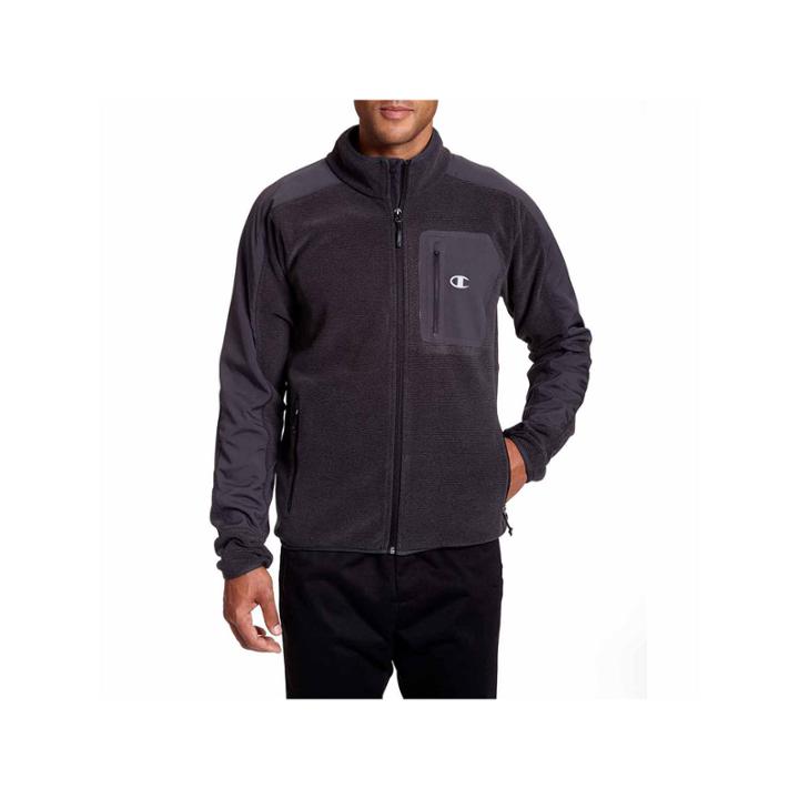 Champion Mock Neck Textured Fleece