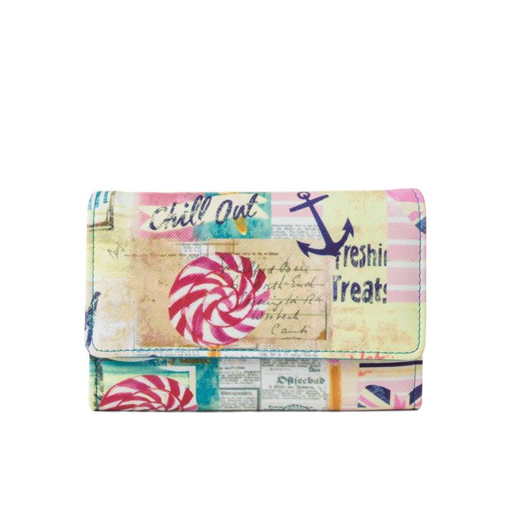 Mundi Amsterdam Beach Print Indexer Rfid Blocking Indexer Wallet