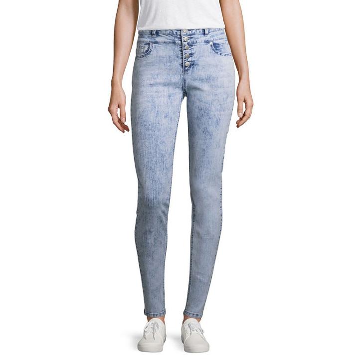Blue Spice Skinny Fit Jeggings-juniors