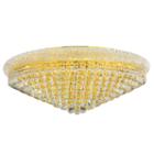 Empire Collection 20 Light Clear Crystal Flush Mount Ceiling Light