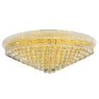 Empire Collection 20 Light Clear Crystal Flush Mount Ceiling Light
