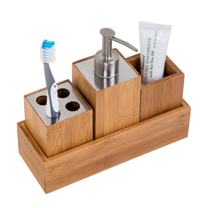 Honey-can-do 4-pc. Bath Accessory Set