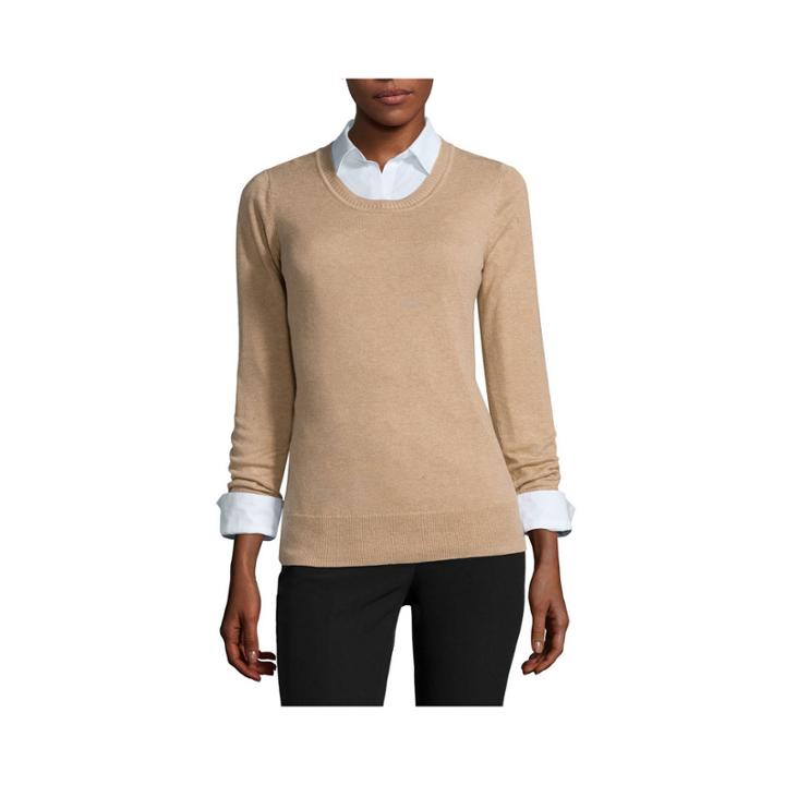 Worthington Long-sleeve Essential Crewneck Sweater