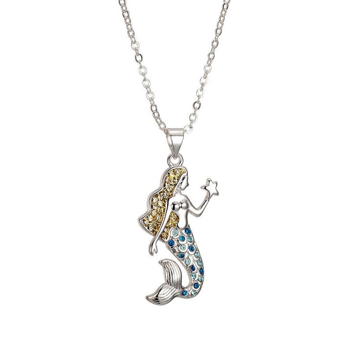 Sparkle Allure 6227 Crystal Kingdom Critter Set Aug 2017 Womens Multi Color Round Pendant Necklace