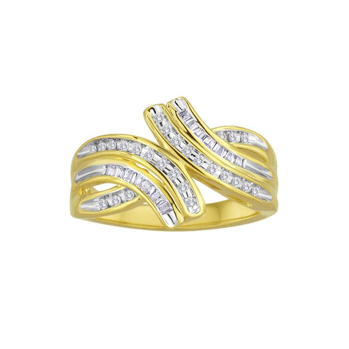 1/4 Ct. T.w. Diamond Ring