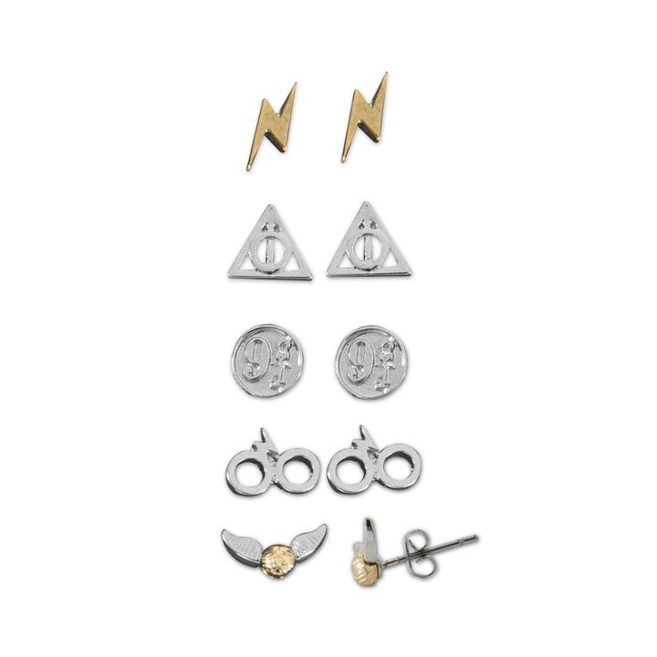 Universal Harry Potter 5 Pair Earring Sets