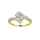 Two Forever&trade; 1/2 C.t. Tw. Diamond 10k Yellow Gold Engagement Ring