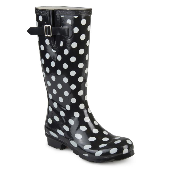 Journee Collection Mist Womens Water Resistant Rain Boots