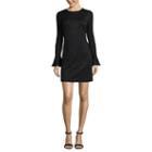 Libby Edelman Bell Sleeve Sheath Dress