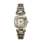 Olivia Pratt Womens Two Tone Strap Watch-h10032twotone