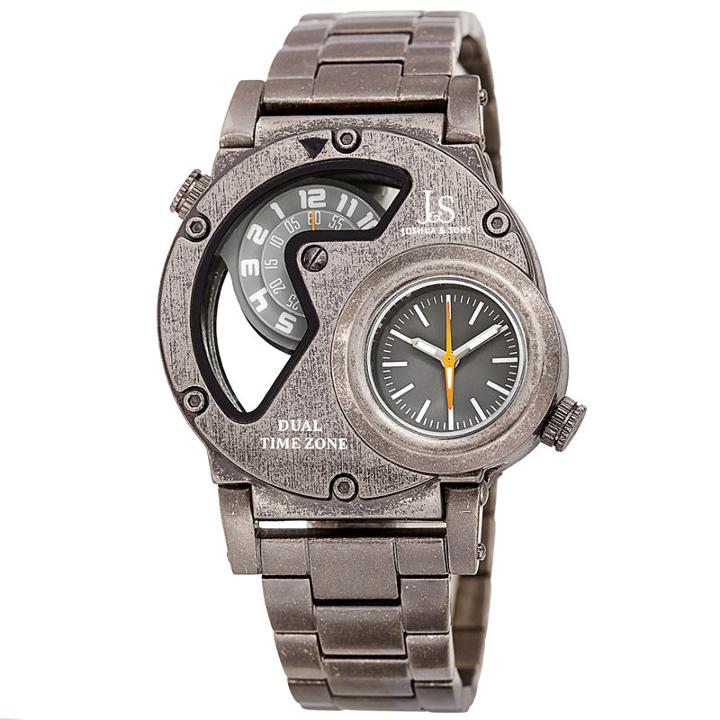 Tiger Corp Usa Mens Gray Strap Watch-j-143gn