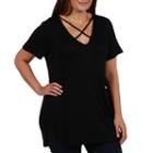 24/7 Comfort Apparel City Loft Tunic Top - Plus