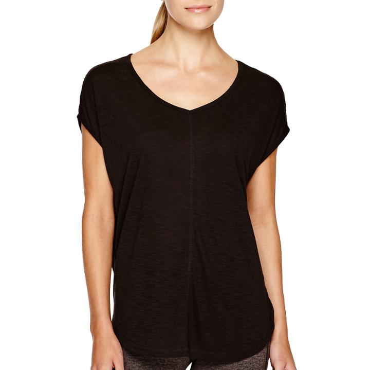 Xersion&trade; Short-sleeve Cocoon Studio T-shirt