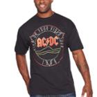 Ac/dc 1988 Tour Short Sleeve Graphic T-shirt-big And Tall