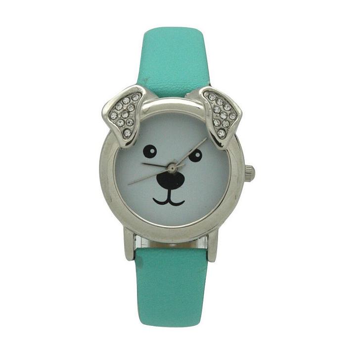 Olivia Pratt Dog Unisex Black Strap Watch-h10046mint