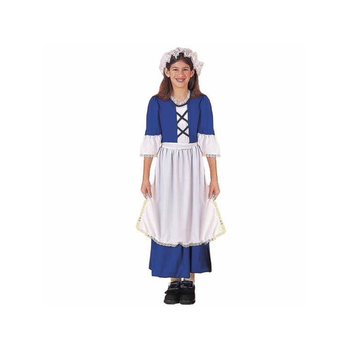 Little Colonial Miss Child Costume