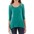 Almost Famous 3/4-sleeve Tunic Henley