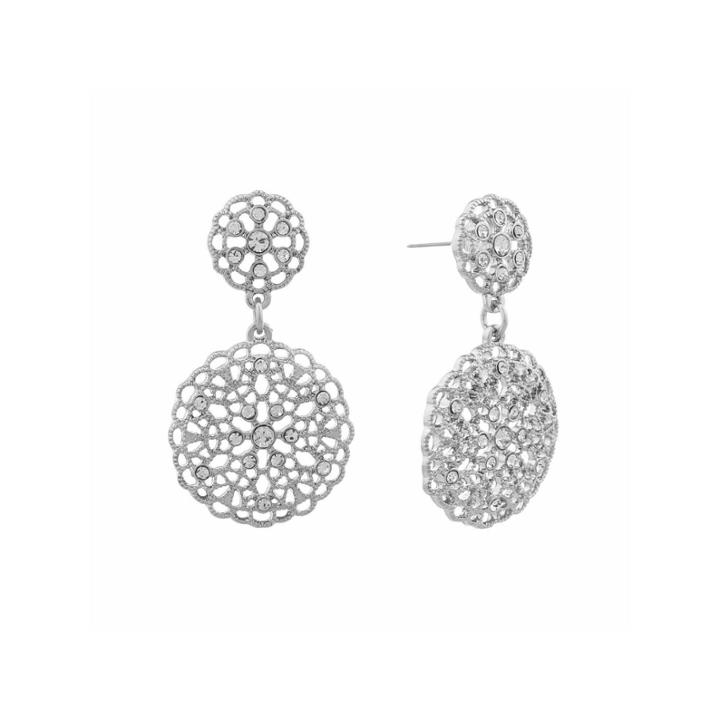 Liz Claiborne White Drop Earrings